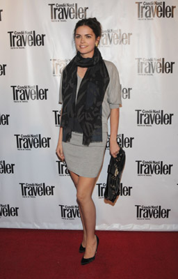 Illustration for article titled Ashlee Simpson Looks Cute, Not Pregnant, At Conde Nast Traveler Party